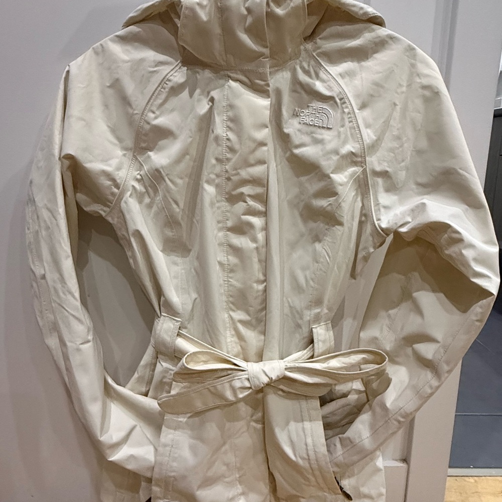 The North Face Rain jacket Trench – White – XS